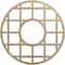 Ekena Millwork O'Neal Wood Fretwork Pierced Ceiling Medallion, Birch, 16"OD x 5 3/4"ID x 3/8"T CMWP16X16X0375ONBI - alternate 1
